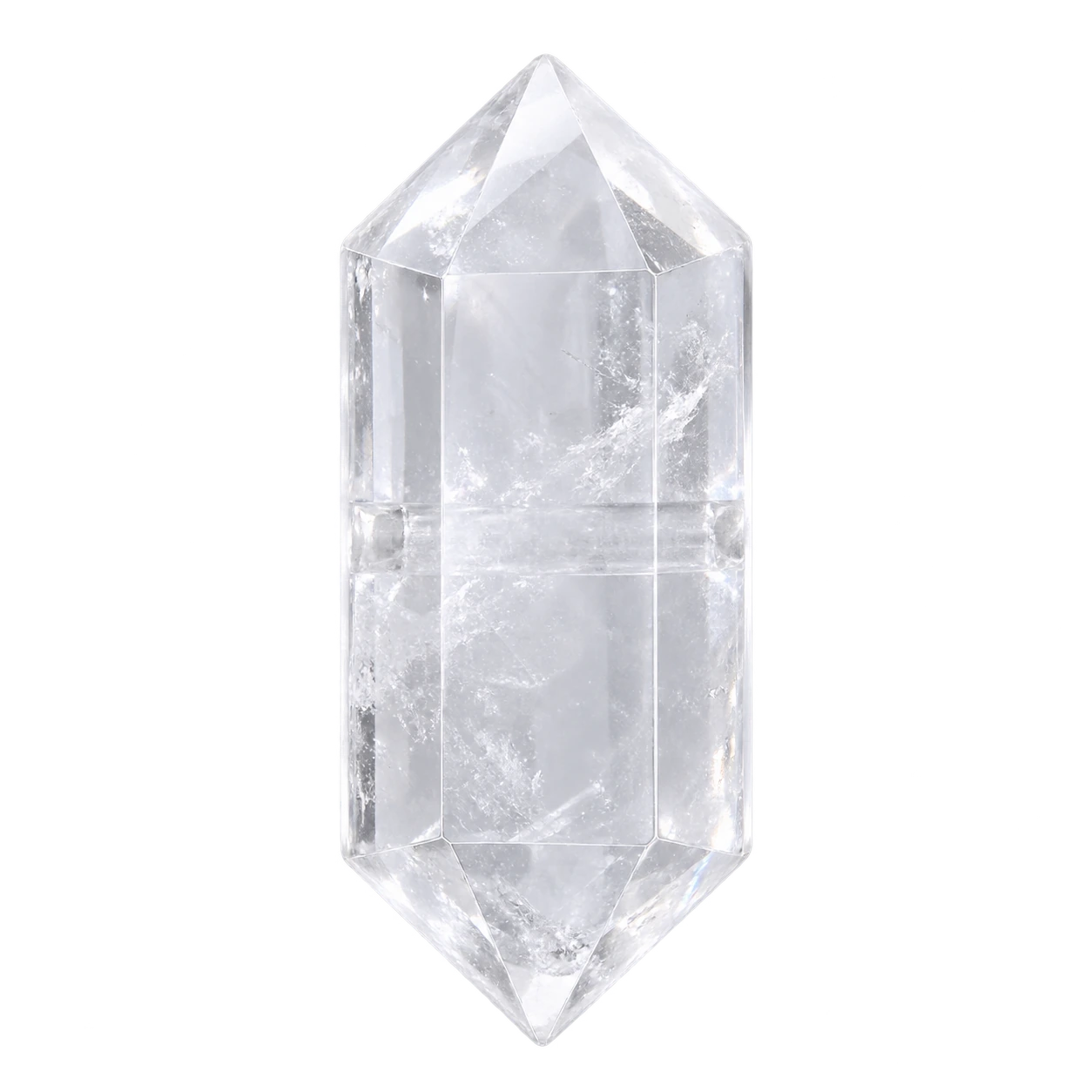 Clear quartz · point bead