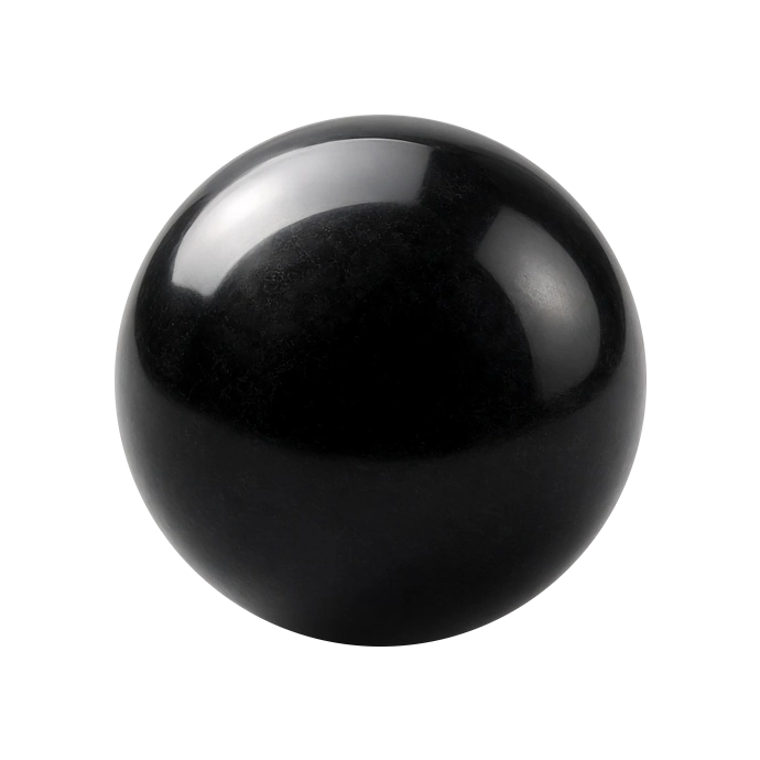 Obsidian bead