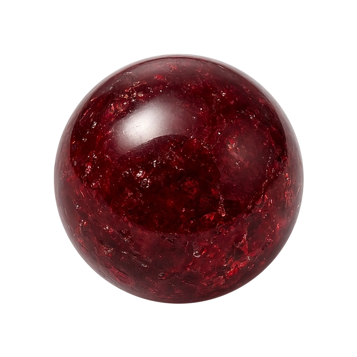 Garnet bead