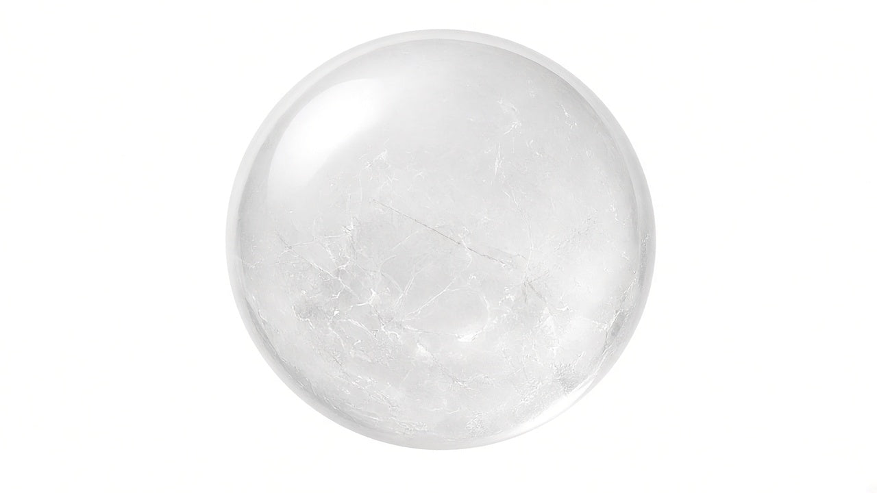 Clear quartz · round