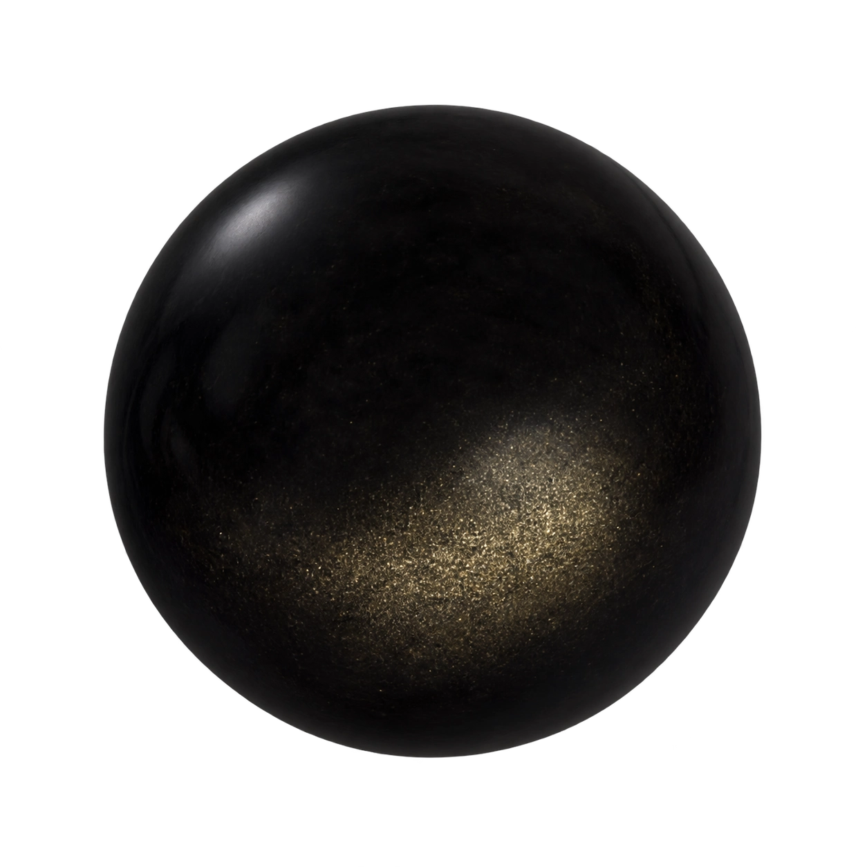 Gold sheen obsidian