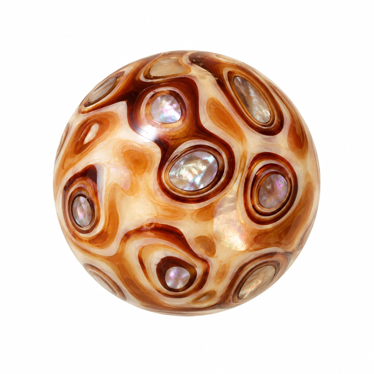 Shell inlay · ivory gold