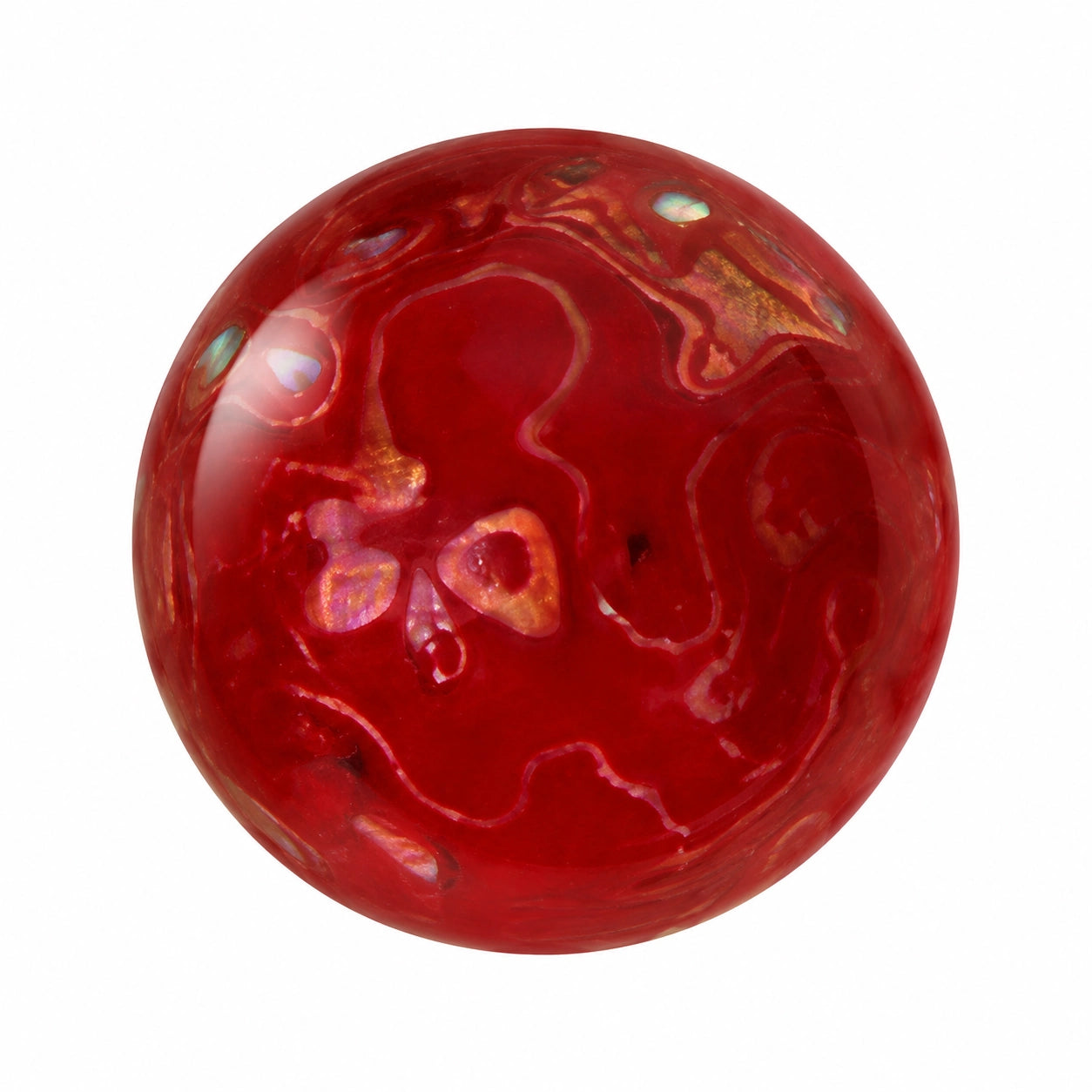 Shell inlay · red lacquer