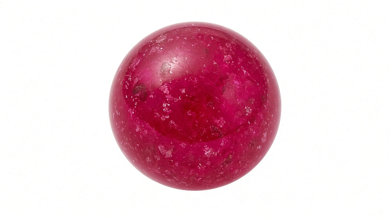 Strawberry quartz · deep red